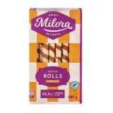 Вафельные трубочки с шоколадной начинкой MILORA, 280 г
