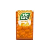 Конфеты со вкусом апельсина TIC TAC, 18 г