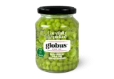 Canned small green peas GLOBUS, in jar, 330 g