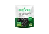 Ekologiškos juodosios pupelės be skysčio ACTIVUS, 150 g