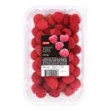 Raspberries RIMI, 225 g