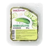 Agurkų salotos su česnakais, 300 g