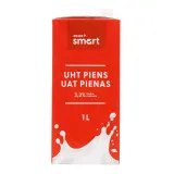 Pienas RIMI SMART, (UHT) 3,2 %, 1 l
