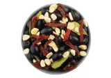 Marin.alyvuogės su saulėje dž. pomidorais ir česn.(be kaul.), 300 g