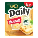 Нарезанный сыр Maasdam DELI Q DAILY, 100 г