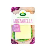 Sliced cheese ARLA MOZZARELLA, 22%, 150 g
