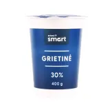 Sour cream RIMI SMART, 30% fat, 400 g