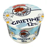 Grietinė ŽALOJI KARVUTĖ, 12 % rieb., 200 g