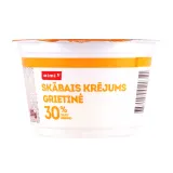 Sour cream RIMI, 30% fat, 200 g
