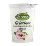 VARĖNOS sour cream and vegetable fat mixture, 30%, 360 g
