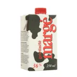 Сливки MARGĖ, 36% жира, 0,25 л