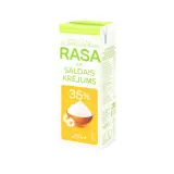 Grietinėlė RASA, UHT, 35 % rieb., 200 g