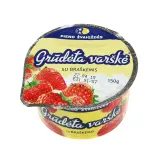 Grainy curd with strawberries PIENO ŽVAIGŽDĖS, 7%, 150 g