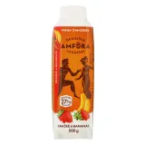 Йогурт клубника-банан ГРАЙКИШКА АМФОРА, 2,4%, 500г