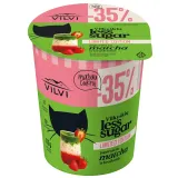 Jogurtas braškinės Matcha skonio VILVI, 350 g