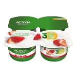 Йогурт с клубн. и бифи. ACTIVIA, 2,6%, 480г