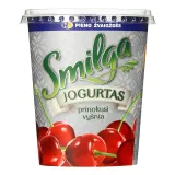 Jogurtas su vyšnių gab. SMILGA, 3,3 %, 380 g