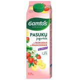 Pas. jogurtas GAMTOS ban., žem., 1,2 %, 900 g