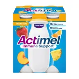 Разнообразный фруктовый йогуртный напиток ACTIMEL, 1,5%, 4x100г