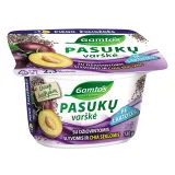 Cottage cheese with plum jam, CHIA GAMTOS, 2.3%, 130 g