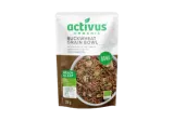Ekologiškas grikių patiekalas su pievagrybiais ir morkomis ACTIVUS, 250 g