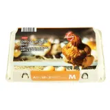 Free-range chicken eggs RIMI, 15 pcs.