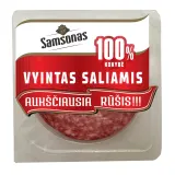 Вяленая колбаса салями SAMSONO, a.r., 200 г
