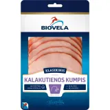 Вареная индюшачья ветчина нарезанная BIOVELA, 90 г