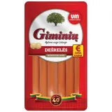Вареные сосиски GIMINIŲ, a.r., 860 г
