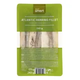 Smoked herring fillet in oil RIMI SMART, 240 g
