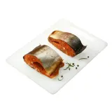 Cold smoked rainbow trout pieces, 1 kg