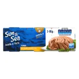 Tuna chunks in sunflower oil SUN&SEA, 3 x 80 g