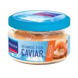 Паста с икрой и соусом из копченого лосося NORVEN, 160 g