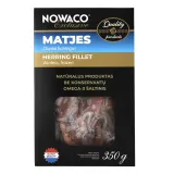 Frozen matjes herring fillet without skin NOWACO, 350g