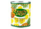 Konservuotų ananasų gabaliukai HAPPY GARDEN, 830 g
