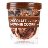 Ice cream with BROWNIE sauce RIMI, 500ml/400g