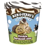 Valg. ledai su saus. B&J SUNDAE, 427ml/324g