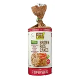 Rud.ryž. trapučiai su sėklomis RICE UP, 120g