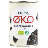 Ekol. juod. pupelės SALLING EKO, 420/252 g