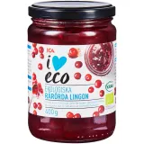 Ekologiškas bruknių džemas I LOVE ECO, 400 g