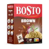 Коричневый рис BOSTO, 4 x 125 г