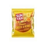 Макароны с сыром, овощной вкус бульона SUN YAN, 60 г