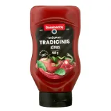 Kečupas DAUMANTŲ TRADICINIS AŠTRUS, 480g