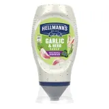 Padažas su česnak., žolel. HELLMANN'S, 250 ml