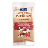 Freeze-dried raspberry granules