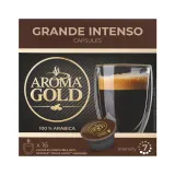 Coffee capsules AROMA GOLD GRANDE, 128 g