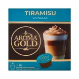 Kavos kapsulės AROMA GOLD TIRAMISU, 256 g