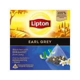 Чёрный чай LIPTON EARL GREY, 20 x 1,6 г