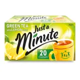 Зеленый чай JUST A MINUTE LEMON, 20 x 1,4 г