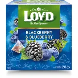 Фруктовый чай с черникой и ежевикой LOYD, 20 шт.